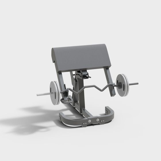 Home Gym Bench 3D model