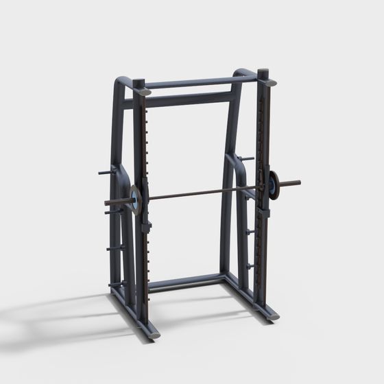 Équipement de musculation Smith noir