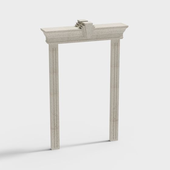Elegant Roman Column 3D model for Creative Projects