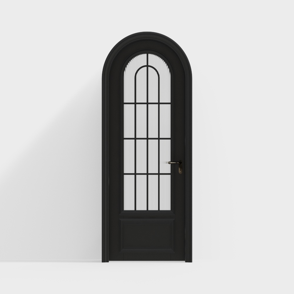 Elegant Arch Door 3D Model – Classic Meets Modern