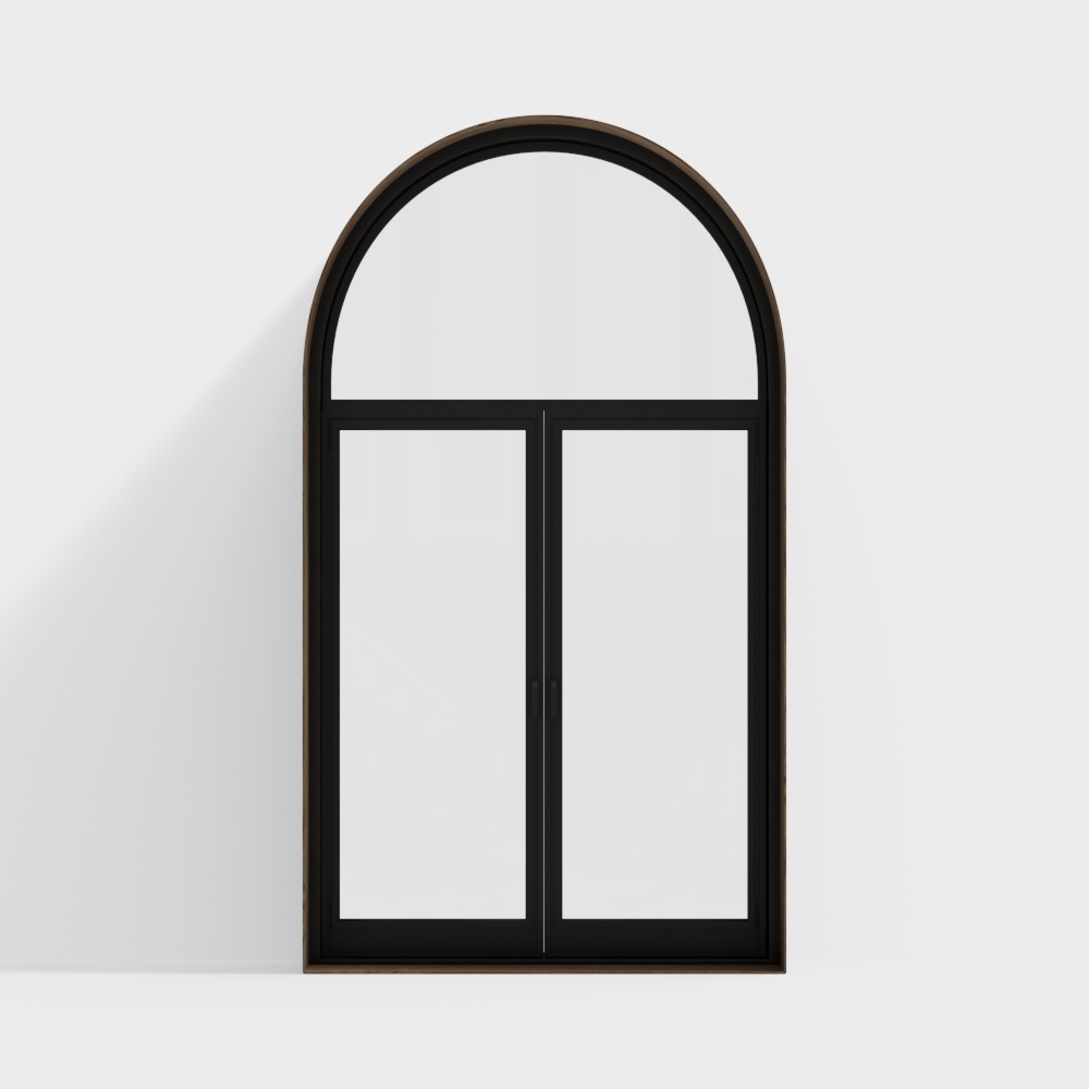 Modern curved casement Windows