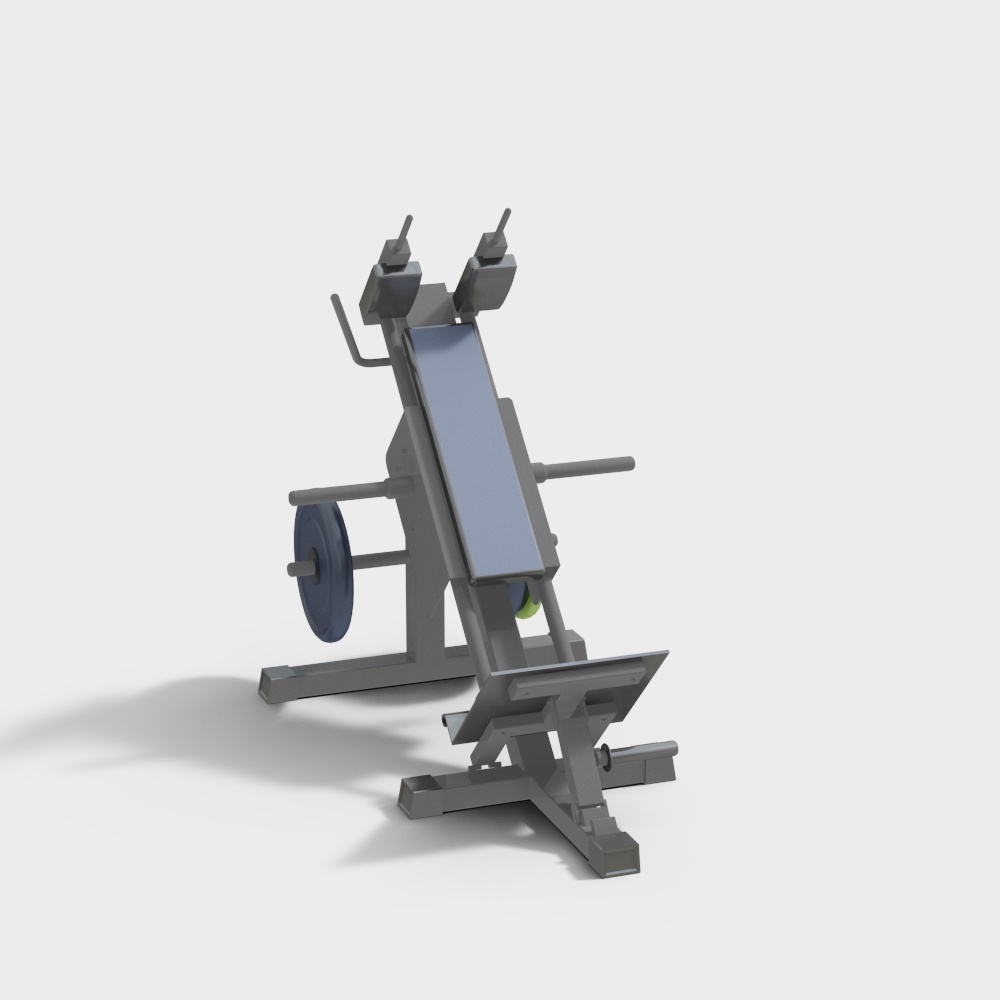 Gym Bench 3D model