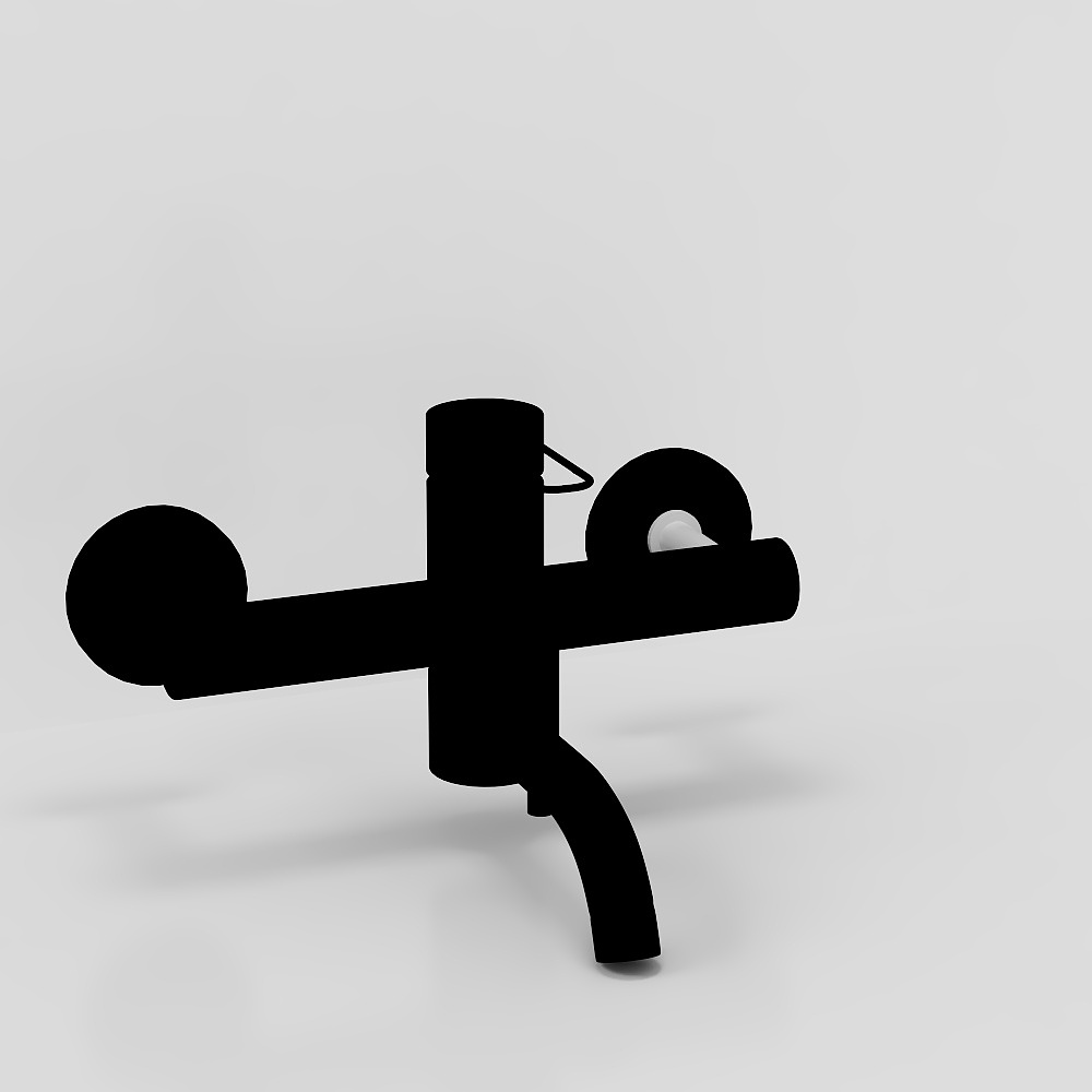 Future Warrior Low-Poly 3D model