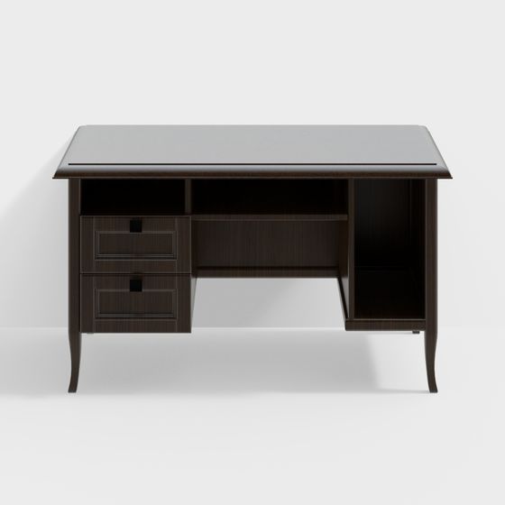 Minimalist Office Desk 3D model
