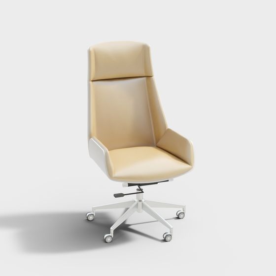 Modern Minimalist Office Chair 3D model