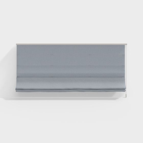 Minimalist Roman Shade 3D Model