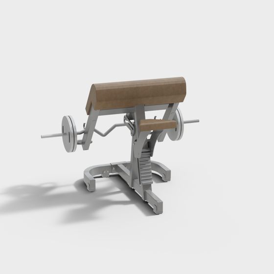 Home Gym Bench 3D model