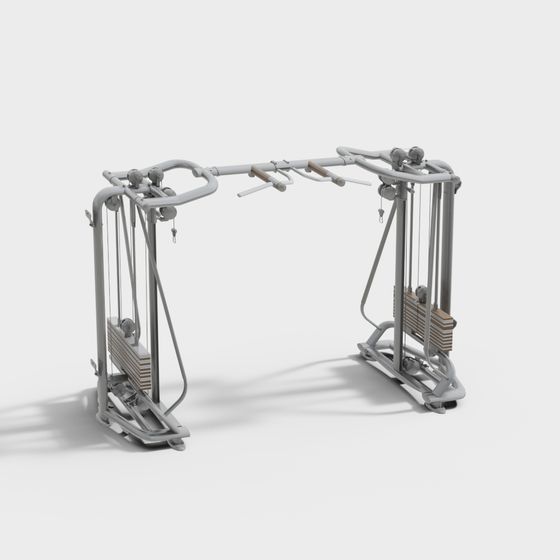 Pasarela de gimnasio negra