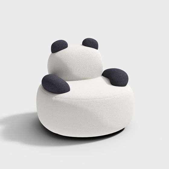 Panda Chair 3D model