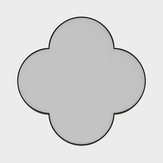 Quatrefoil 3D Model - Elegant Simplicity