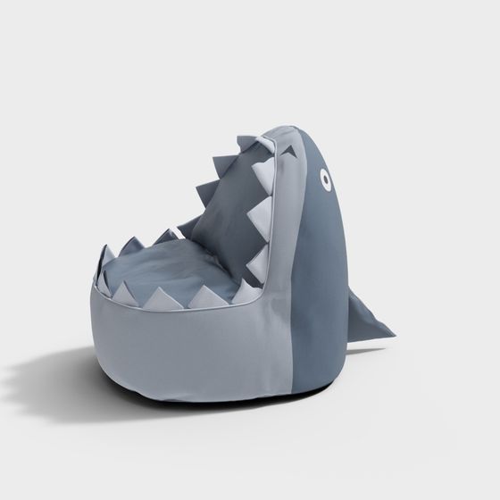 Playful Shark 3D model for Creative Projects