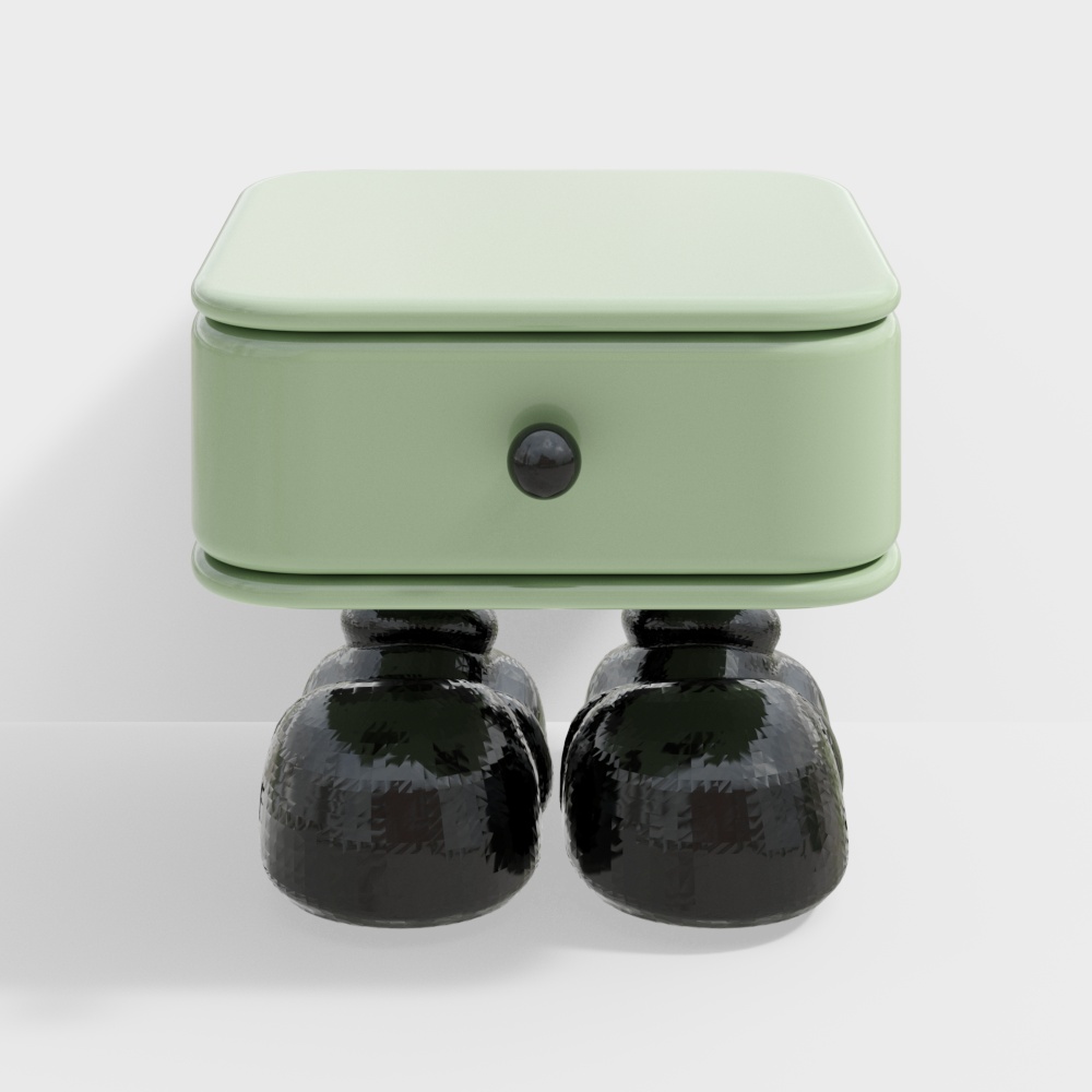 Đường viền hoạt hình phong cách kem hiện đại