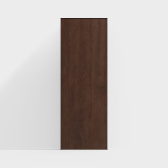 Elegant Wooden Door 3D Model for Modern Spaces