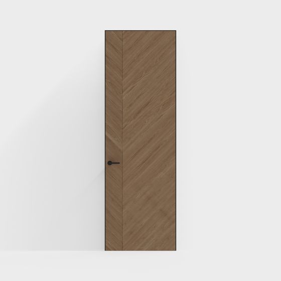 Herringbone Door 3D model