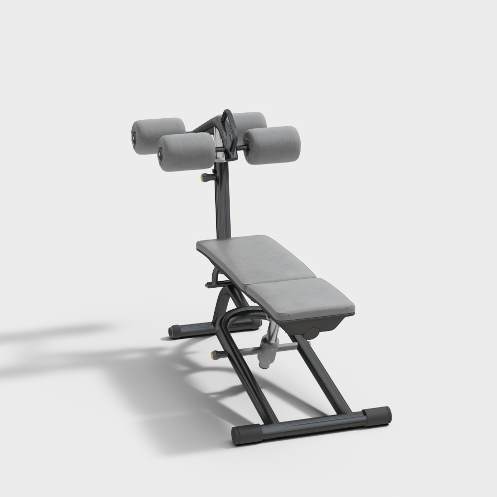 Core Master 3D Model for Modern Fitness Design