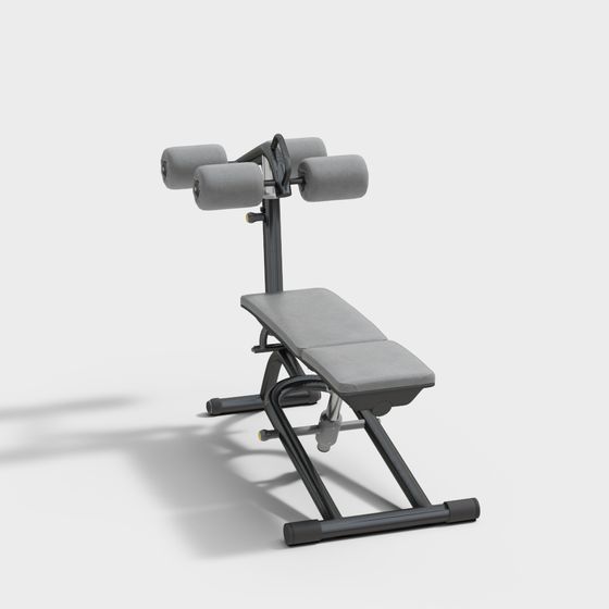 Core Master 3D Model for Modern Fitness Design