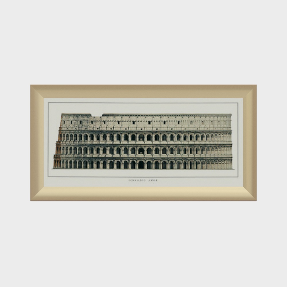 Eternal Colosseum 3D model Under Roman Sun