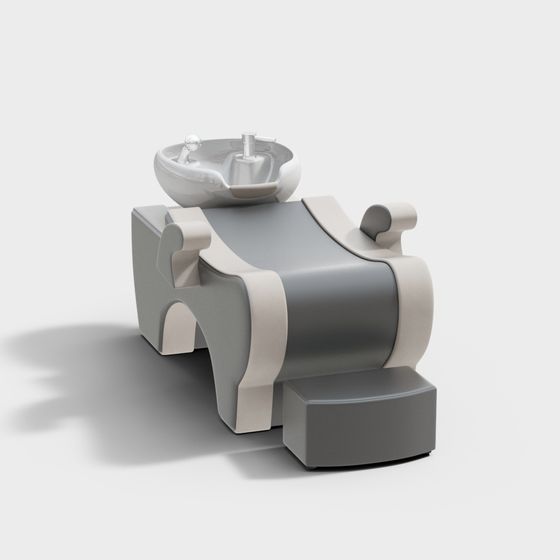 Stylish Urban Water Bar 3D model