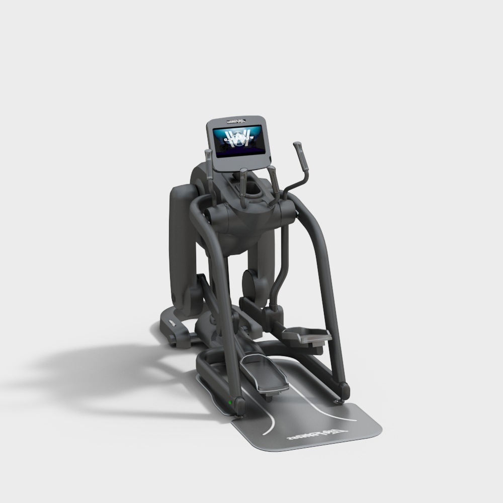 Low Polygon Fitness Elliptical Machine 3D model