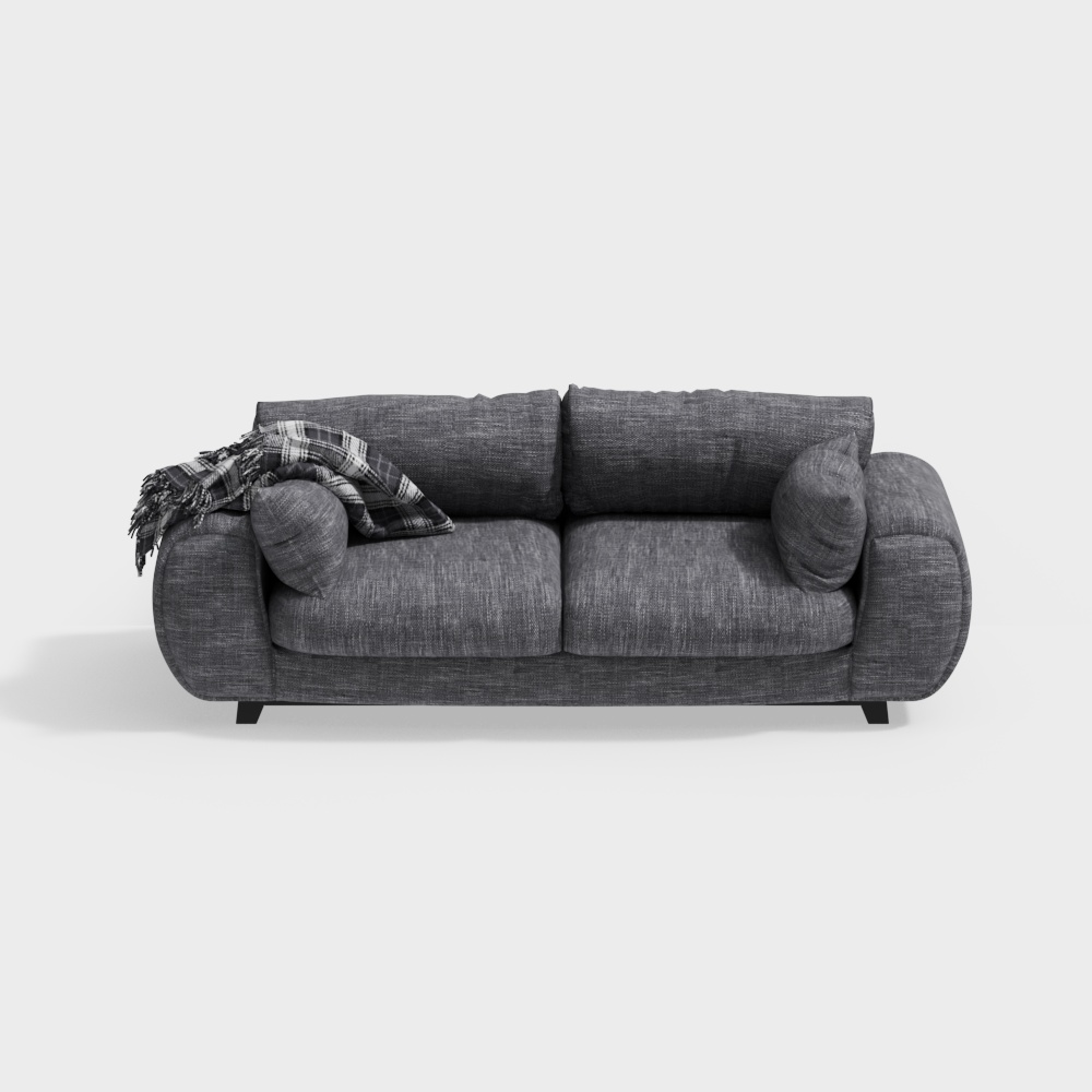 Simple multi-person sofa
