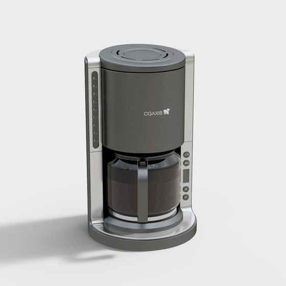 Elegant 3D Model Coffee Machine for Creative Projects