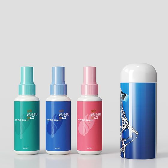 Stylish Low-Poly Spray Bottle 3D model