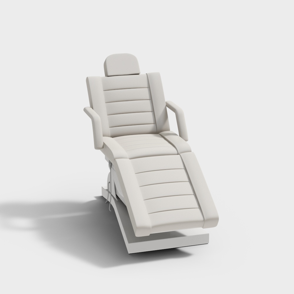 Brown shampoo recliner