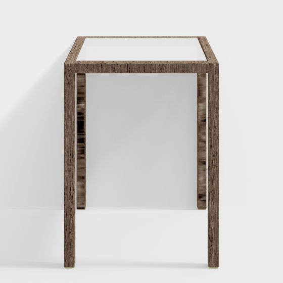 City Corner Side Table 3D model for Creative Projects