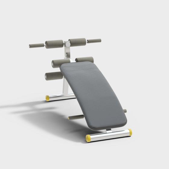 Multifunctional Sit-Up Bench 3D model