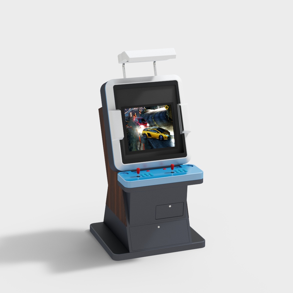 Blue game City console