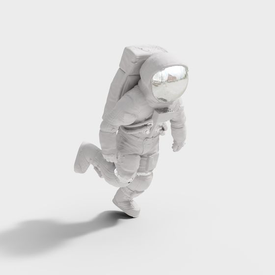 Space Wanderer 3D Model for Exploration and Creativity