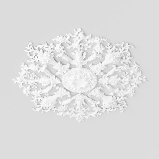 Floral Ceiling Medallion 3D model