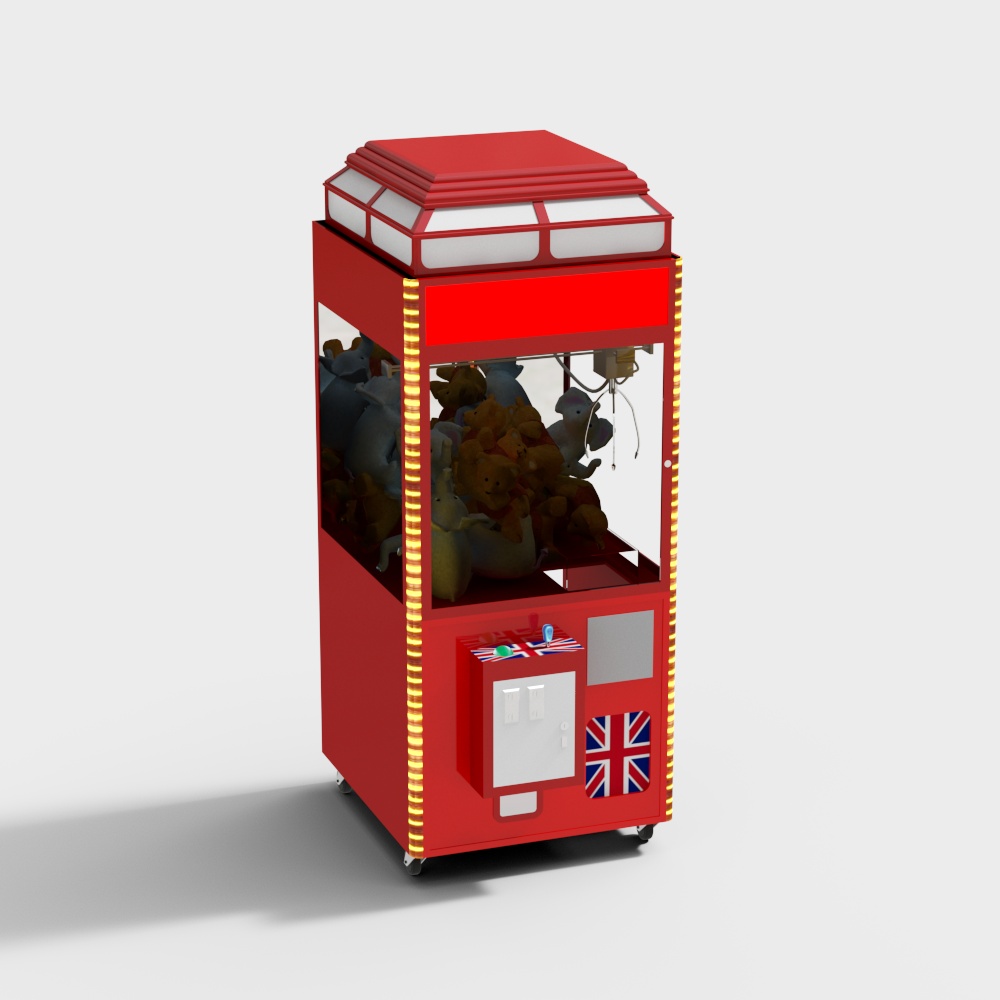 Classic Claw Machine 3D model