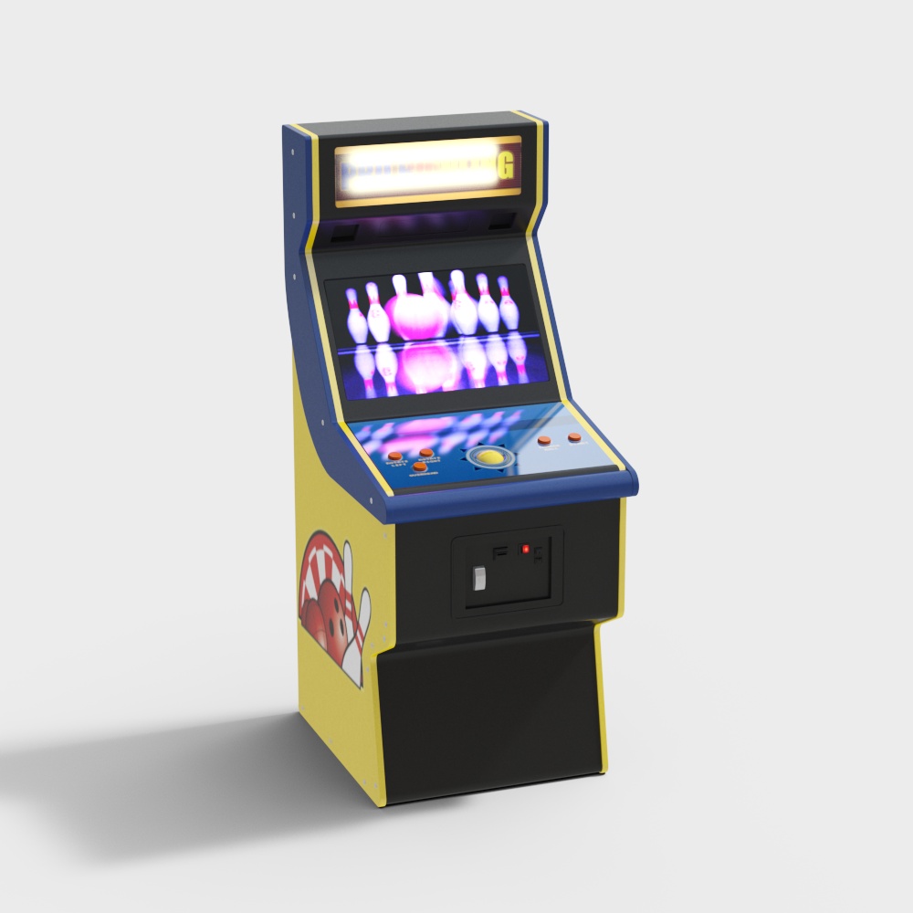 Consola de videojuegos amarillo azul