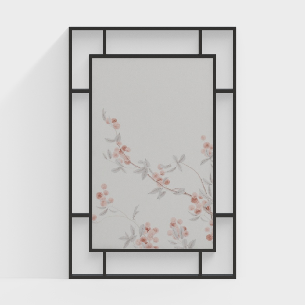 HH2479 Litchi Screen Partition