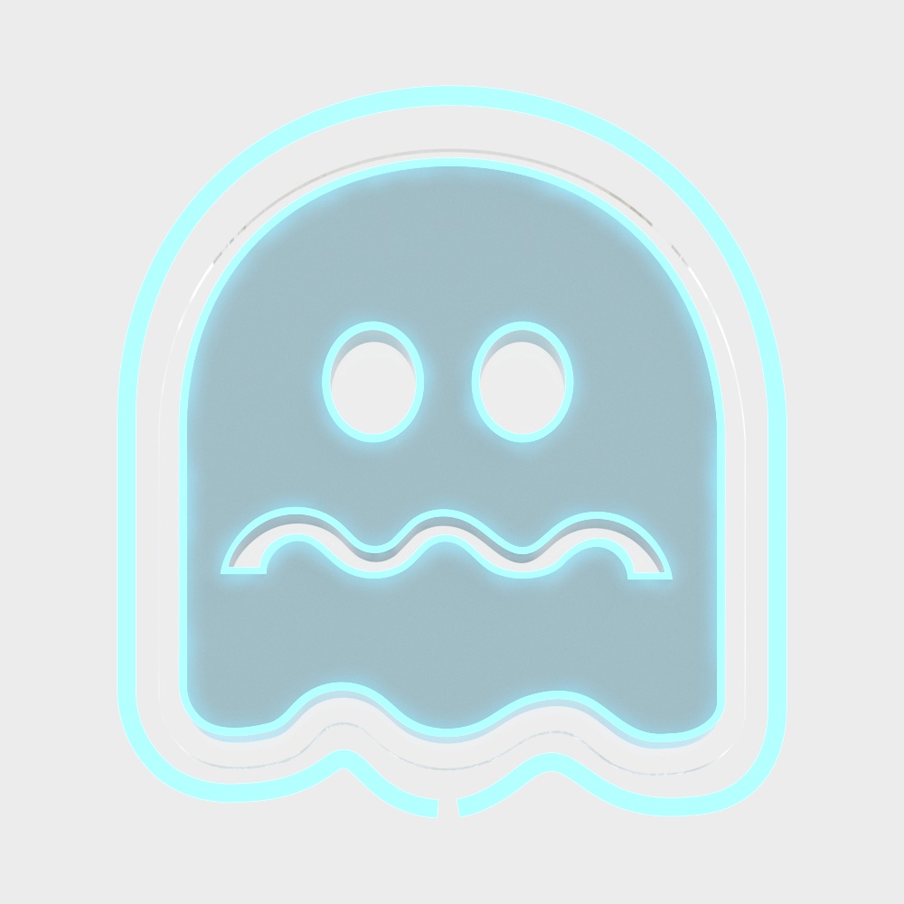 Mystical Ghost 3D Model Design