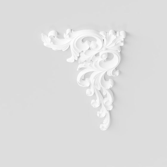 Victorian Scroll 3D model