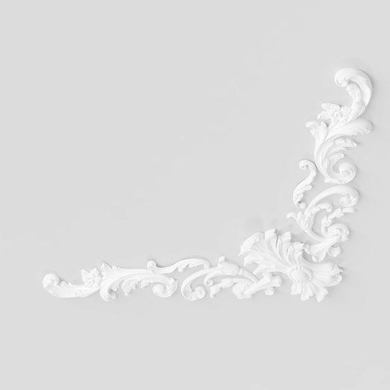 Classic Lace Ornament 3D model
