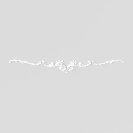 Vintage Scroll 3D model - Elegant Low Poly Design