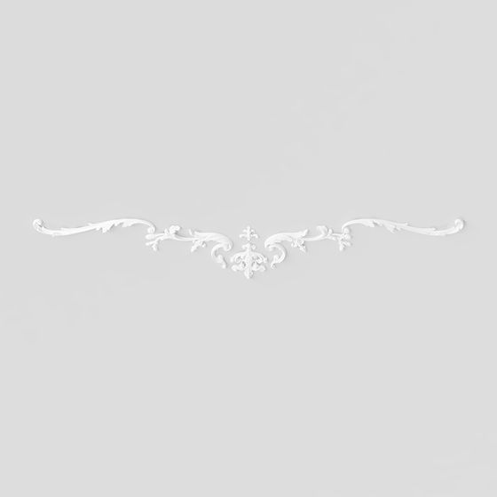 Classical Lace Decoration Low-Poly 3D Model