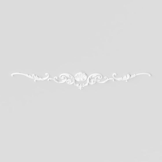 Classic Lace Decoration Low-Poly 3D model