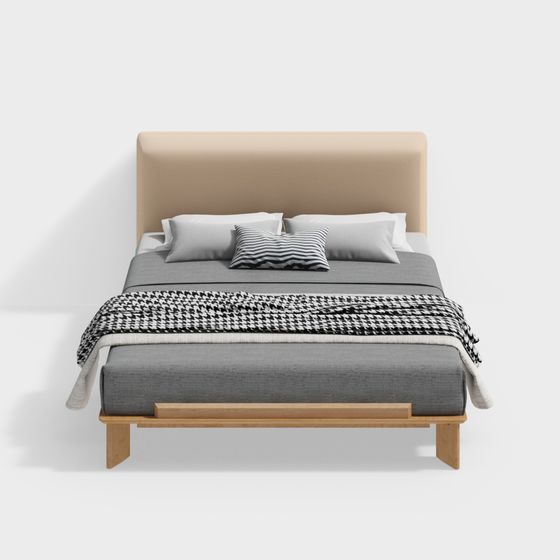 Urban Retreat 3D model Bed Frame