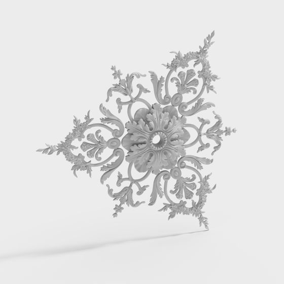 Floral Symphony 3D model