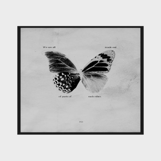 Stylish Low-Poly Butterfly 3D Model for Creative Projects