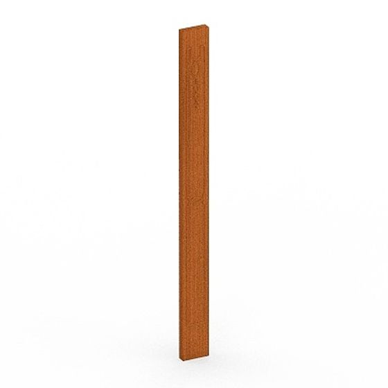 Wooden Column Low Poly 3D model for Creative Projects
