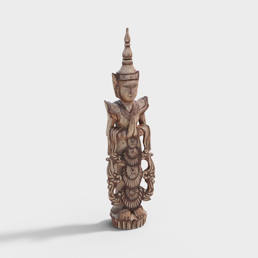 Southeast Asian Thai Buddha sculpture