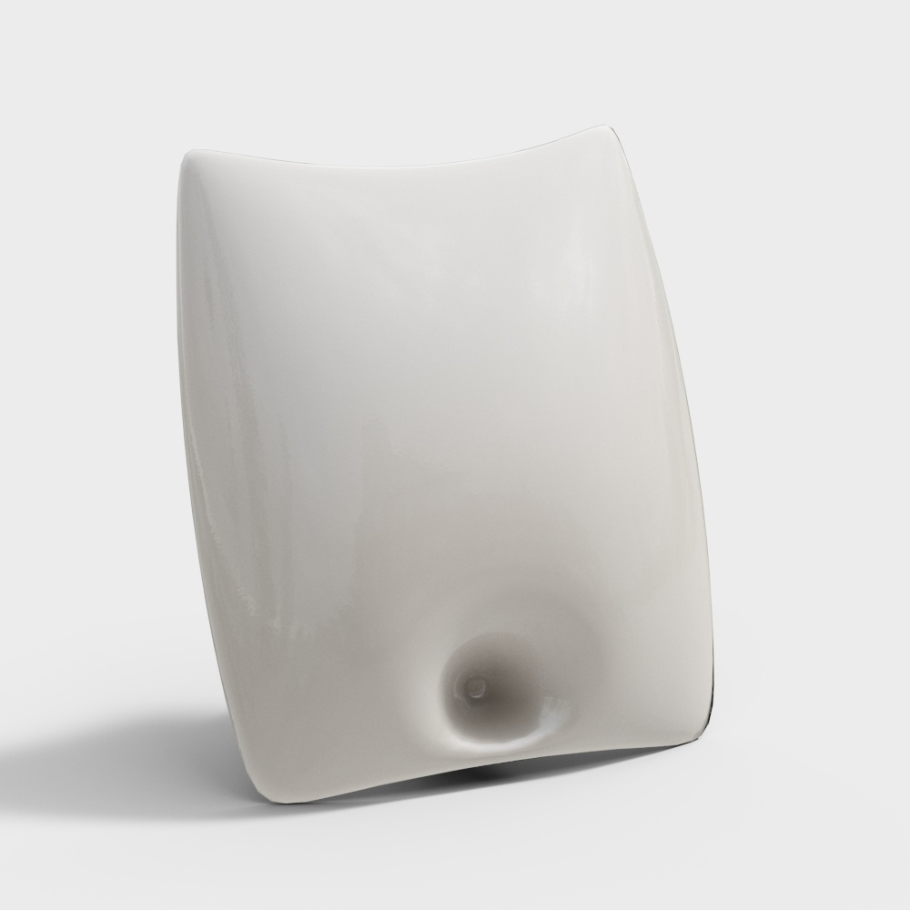 Sleek Wall-Mounted Speaker 3D model