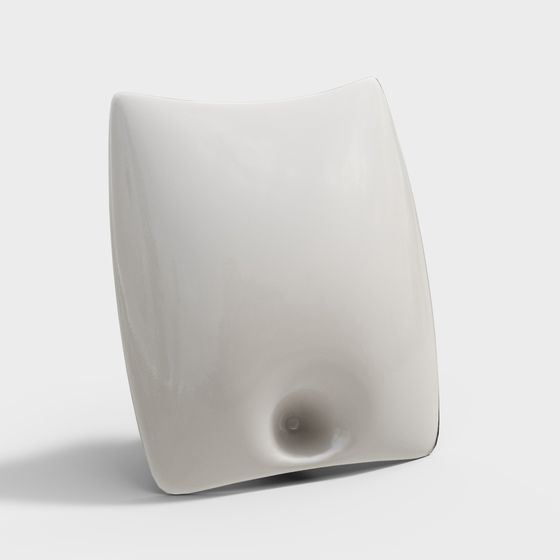 Sleek Wall-Mounted Speaker 3D model