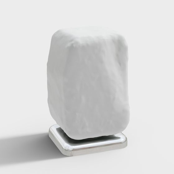 โคมไฟตั้งโต๊ะสีขาว Cassina Wax Stone Light