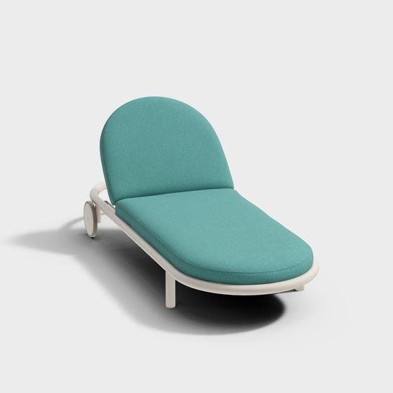 カッシーナ トランポリン サンベッド グリーン 可動ベッド